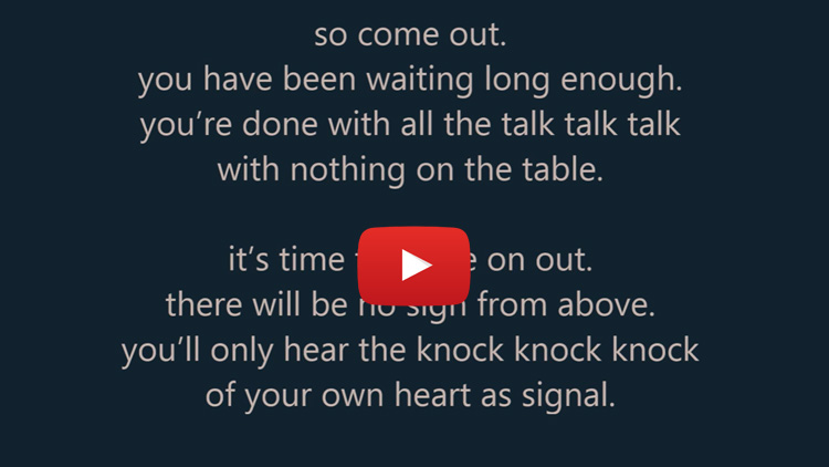 Vienna Teng - Level Up - click to watch on YouTube