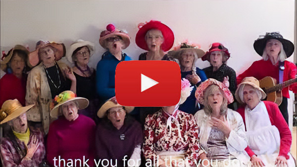 Raging Grannies - Immigrants Make America Great - click to watch on YouTube
